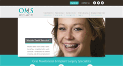 Desktop Screenshot of omsspecialists.com